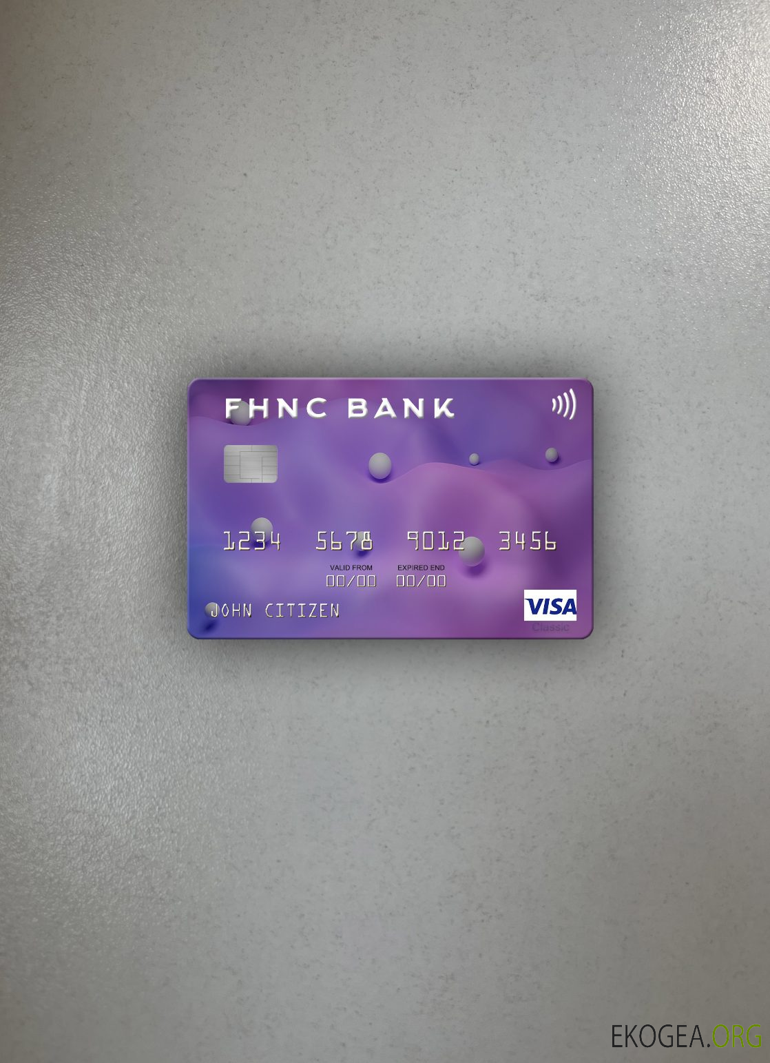 USA First Horizon National Corporation Bank carte visa photolook , avant